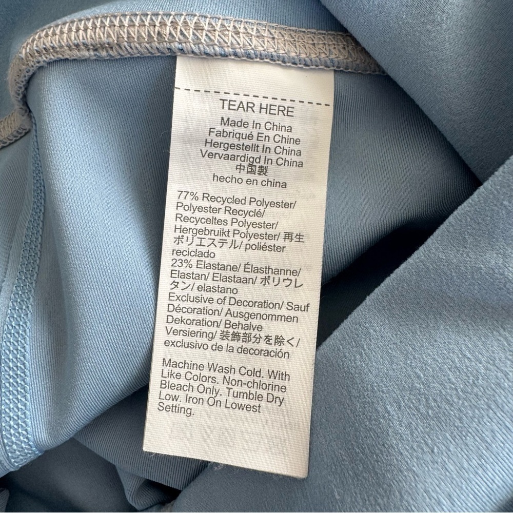 J. Crew CloudStretch high-rise sports Skort skirt - Baby Blue - Picture 9 of 10